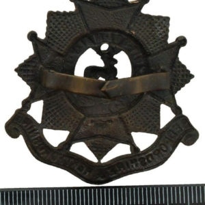 WW2 Bedfordshire and Hertfordshire Regiment OFFICERS Bronze Cap Badge
