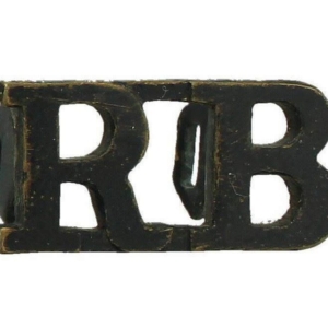 WW1 Rifle Brigade (Prince Consort's Own) Regiment Shoulder Title