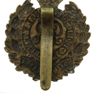 WW1 1916 ECONOMY ISSUE Royal Engineers Corps (George V) Cap Badge