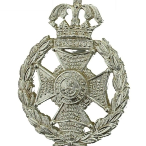 The Rifle Brigade Regiment Staybrite Anodised Cap Badge - Staybright