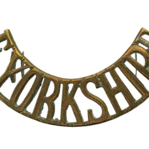 WW1 East Yorkshire Regiment Shoulder Title