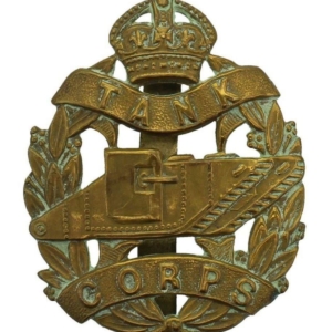 WW1 Royal Tank Corps Cap Badge