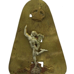 WW2 Royal Corps of Signals RCOS Cap Badge - DUAL CONSTRUCTION