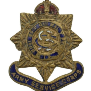 WW1 Army Service Corps ASC Sweetheart Brooch