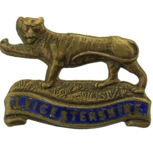 WW1 Leicestershire Regiment Sweetheart Brooch