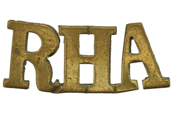 WW1 Royal Horse Artillery Regiment RHA Shoulder Title - British ...