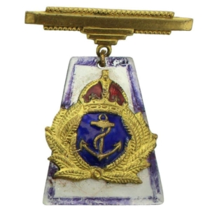 WW1 British Royal Navy Sweetheart Brooch