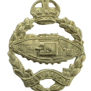 WW2 Royal Tank Regiment Cap Badge