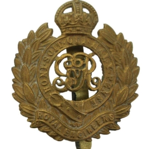 WW1 Royal Engineers Corps (George V) Cap Badge
