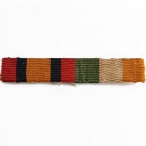 Boer War Queens & Kings South Africa KSA QSA Medal Ribbon Bar - SEW ON STYLE