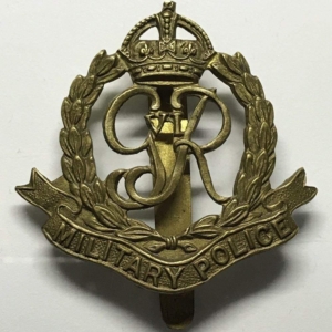WW2 Royal Military Police Corps RMP Cap Badge (George VI)