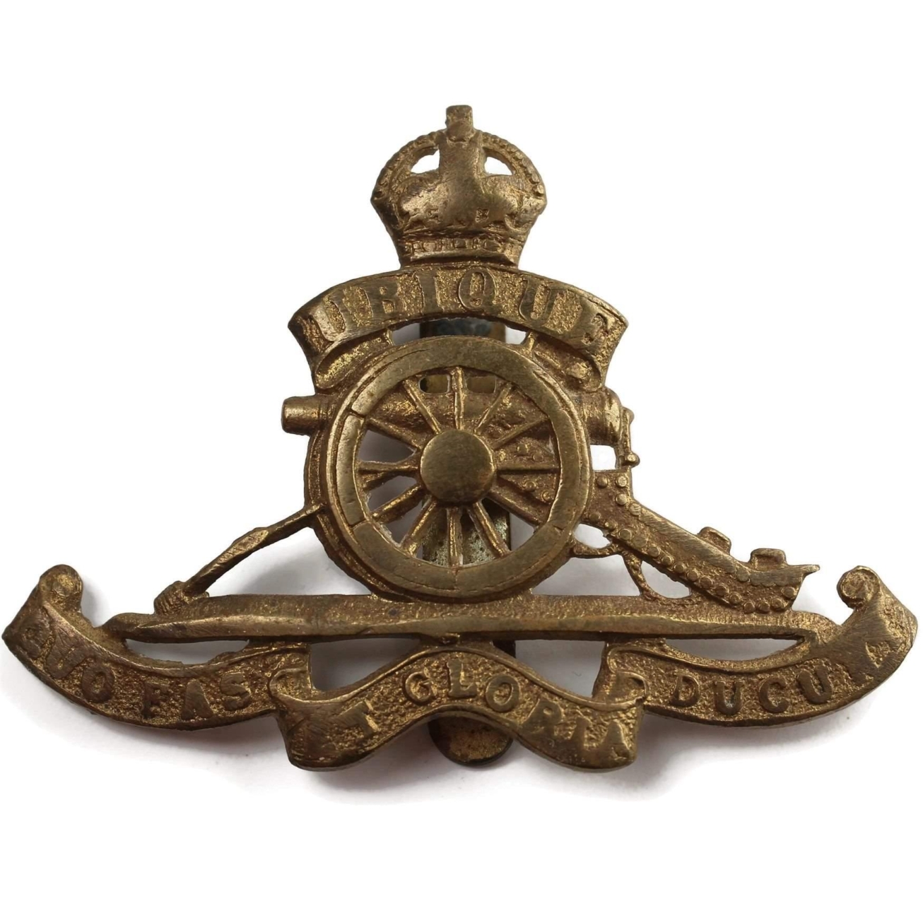WW2 Royal Artillery Regiment Cap Badge - British Military Badges