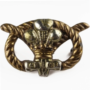 VICTORIAN North Staffordshire Regiment Collar Badge