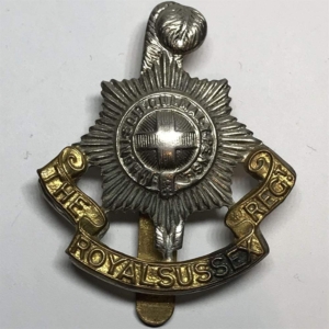 WW2 Royal Sussex Regiment Cap Badge