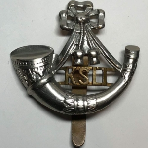 WW2 Kings Shropshire Light Infantry KSLI Regiment (King's) Cap Badge