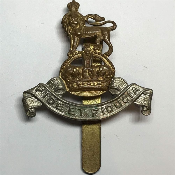 WW2 Royal Army Pay Corps RAPC Cap Badge - British Military Badges