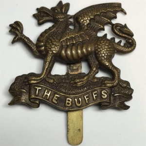 WW1 Royal East Kent (The Buffs) Regiment Cap Badge