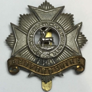 WW1 Bedfordshire Regiment Cap Badge