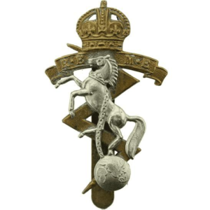 WW2 Royal Electrical & Mechanical Engineers REME Cap Badge - BUTTONS LD B'HAM