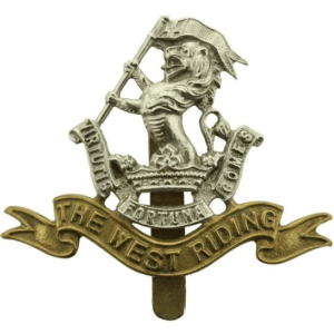 WW1 Duke of Wellington's West Riding Regiment Cap Badge
