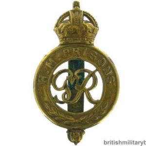 His Majesty's (George VI) HM Prisons Service Cap Badge - FIRMIN LONDON