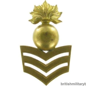 Royal Marine Artillery RMA Regiment Sergeants Rank Cap Badge