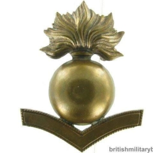 Royal Marine Artillery RMA Regiment Lance-Corporal Rank Cap Badge