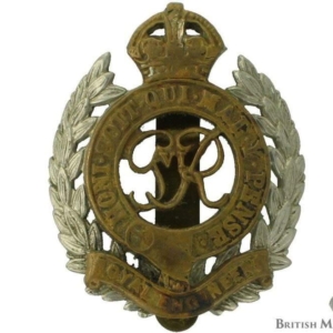 Royal Engineers Corps Bi-Metal (George VI) Cap Badge