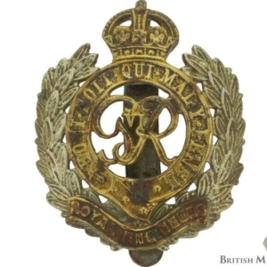 Royal Engineers Corps Bi-Metal (George VI) Cap Badge