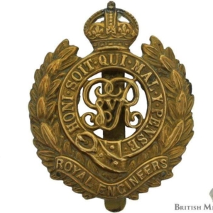 Royal Engineers Corps (George V) Cap Badge