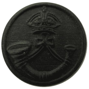 The Rifle Brigade (Prince Consort's Own) Regiment PLASTIC Tunic Button - 23mm