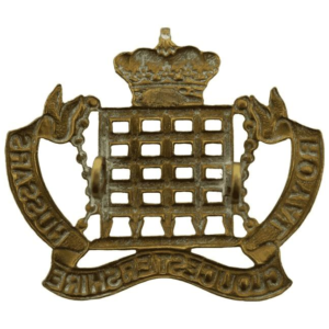 WW1 Royal Gloucestershire Hussars Imperial Yeomanry Regiment Cap Badge