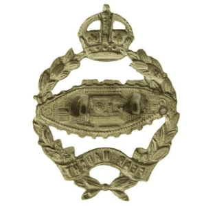 WW2 Royal Tank Regiment Cap Badge