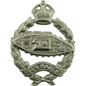 WW2 Royal Tank Regiment Cap Badge