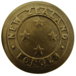 New Zealand Army Forces NZEF Corps Button - 24mm