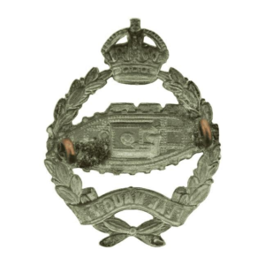 WW2 Royal Tank Regiment Cap Badge