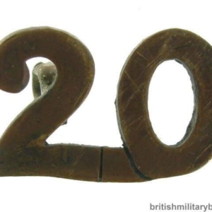 Canadian Expeditionary Force 20th Battalion CEF Shoulder Title