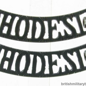 Rhodesian Division / Rhodesia Corps Shoulder Title PAIR