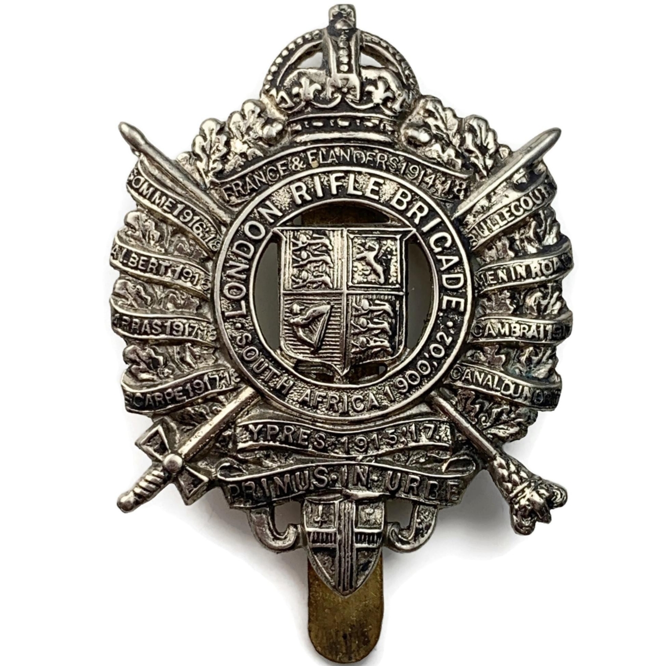WW2 London Rifle Brigade 5th Battalion, City of London Regiment Cap ...