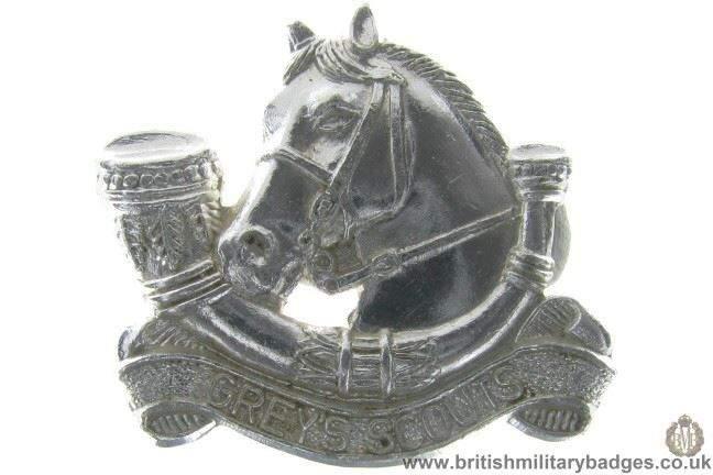 F1B/86 - Rhodesian Greys Scouts Regiment Staybrite Collar Badge