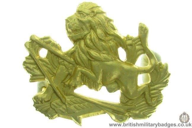 F1B/92 - British South Africa Company Police Staybrite Cap Badge