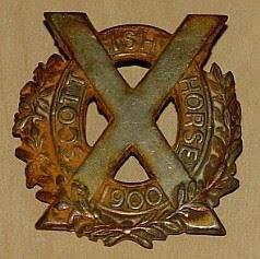 EA09/024 - Scottish Horse Regiment Cap Badge