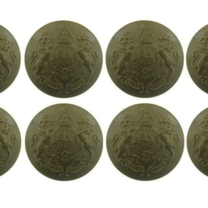 M1A/01 - 8x WW2 Economy Issue PLASTIC General Service Buttons