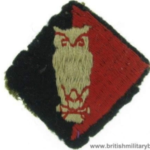 E1A/64 - 67th Searchlight Regt. Cloth Formation Sign Patch Badge