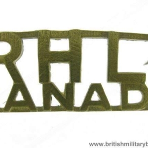 C1D/84  Royal Hamilton Light Infantry RHLI Canada Shoulder Title