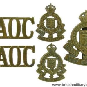 V1A/03 - Royal Army Ordnance Corps RAOC Insignia Set