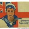 K1C/75 - WW1 Bradford Royal Navy Sailors Day Flag Day Badge