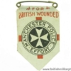 K1C/82 - WW1 Manchester Police Effort for British Wounded Badge