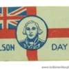 K1C/88 - WW1 Nelson Day Royal Navy League Fund Flag Pin Badge
