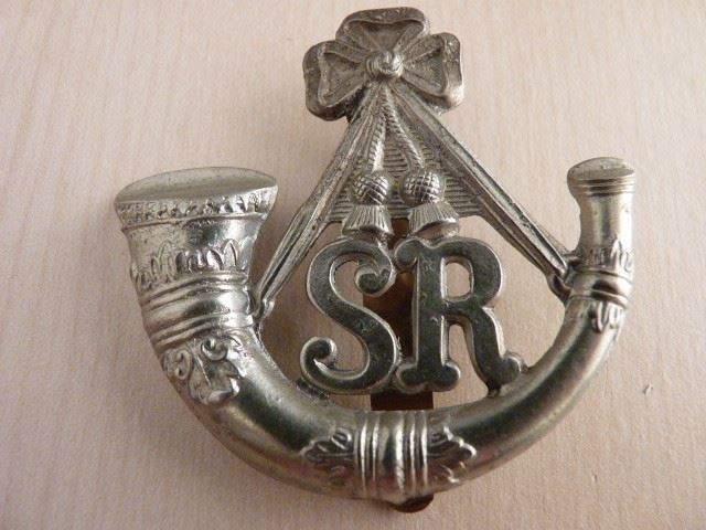 A55/025 - The Scottish Rifles Regiment Cap Badge